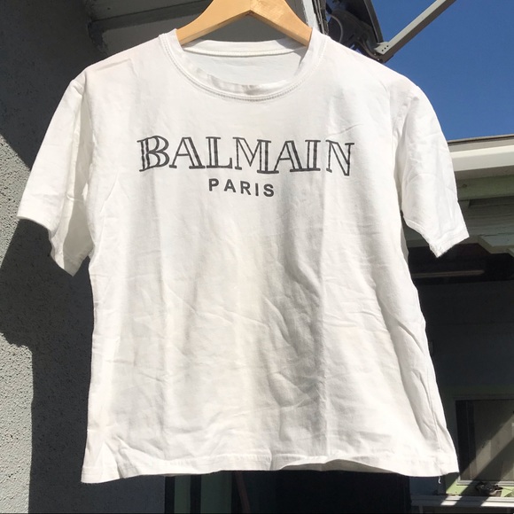balmain copy t shirt